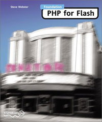 Foundation PHP for Flash - front cover - click to enlarge